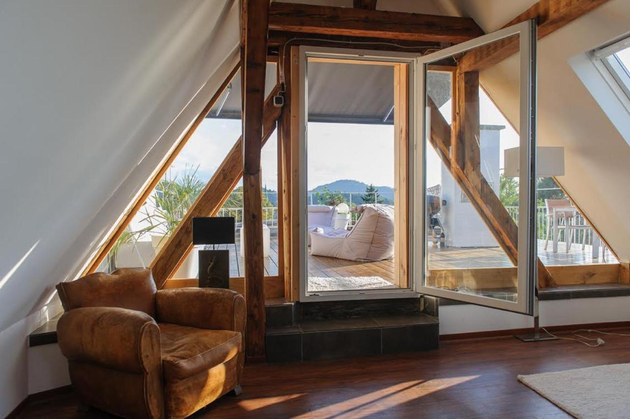 City Penthouse Mit Dachterrasse フライブルク エクステリア 写真